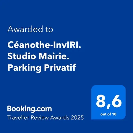 Céanothe-inviri. Mairie. Parking Privatif Appartement *